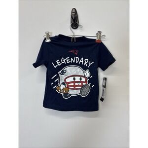 NFL New England Patriots Toddler T-shirt  Legendary Football NWT $20 Size 2T